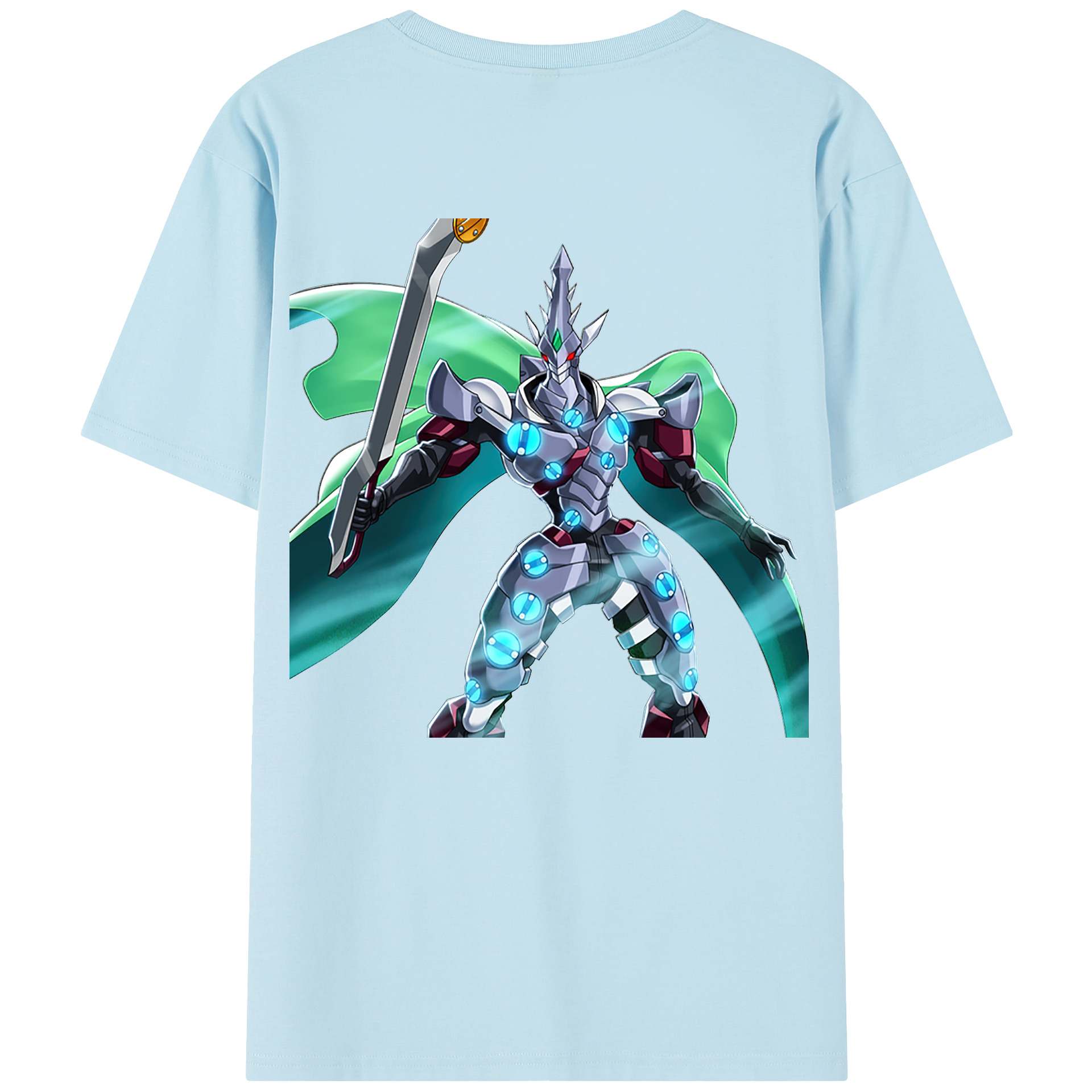 （画像用） 遊☆戯☆王 Yu-Gi-Oh! 綿100％半袖Tシャツ（背面プリント）